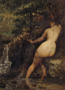 Gustave Courbet The Sourec Sweden oil painting artist